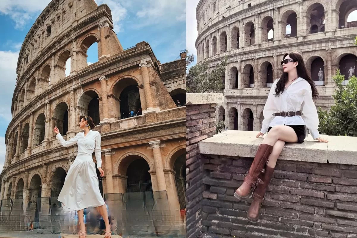 check in Đấu trường La Mã Colosseum