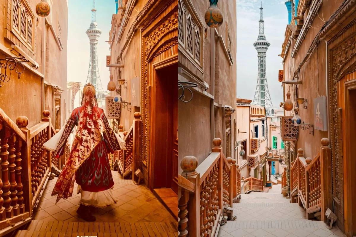 phố cổ Kashgar - du lịch Tân Cương - thaiantravel (10)