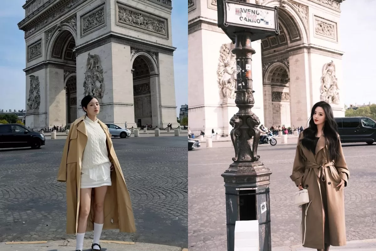check in khải hoàn môn ( Paris)