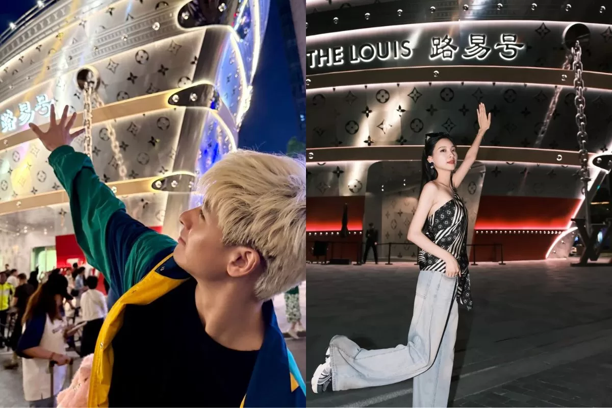 du thuyền LV Thượng Hải - check in