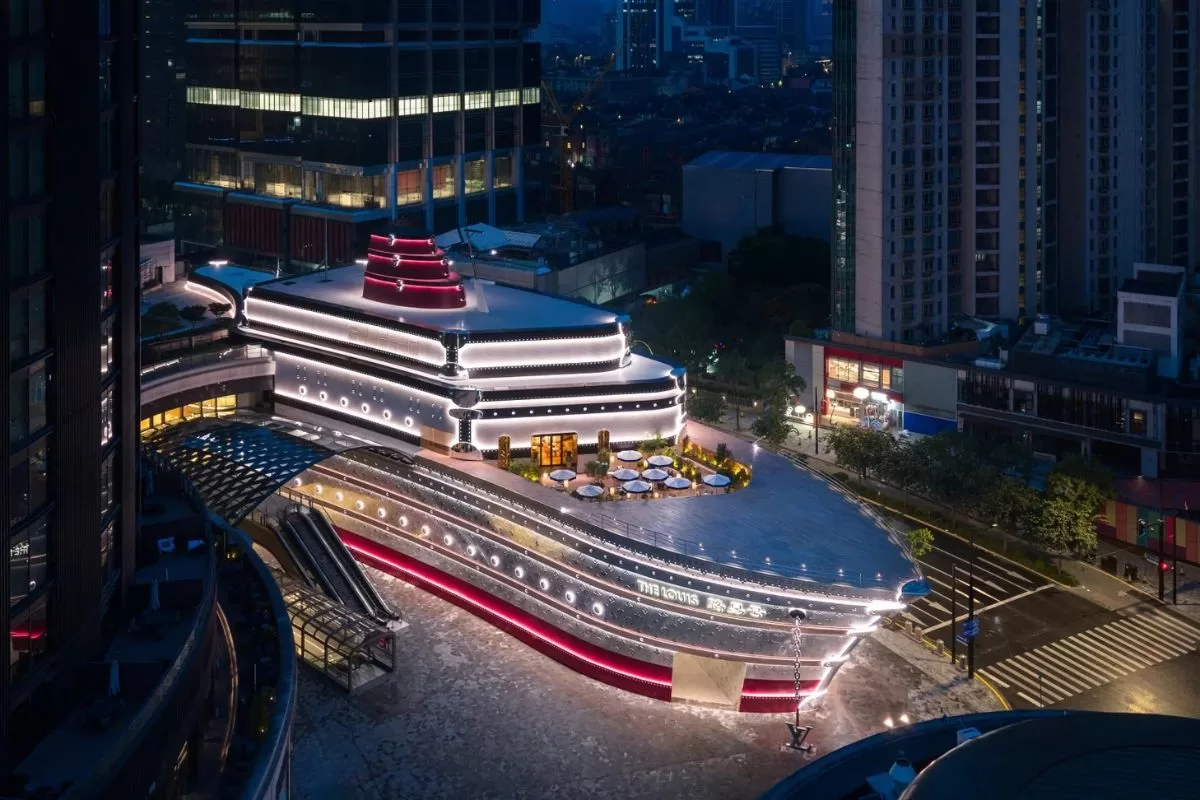 kiến trúc ba tầng - du thuyền LV thượng hải (1)