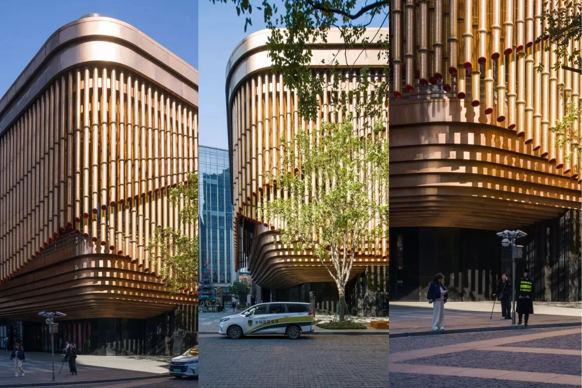 Tòa nhà nhảy múa - Trung tâm nghệ thuật Phật Sơn Thượng Hải (1)