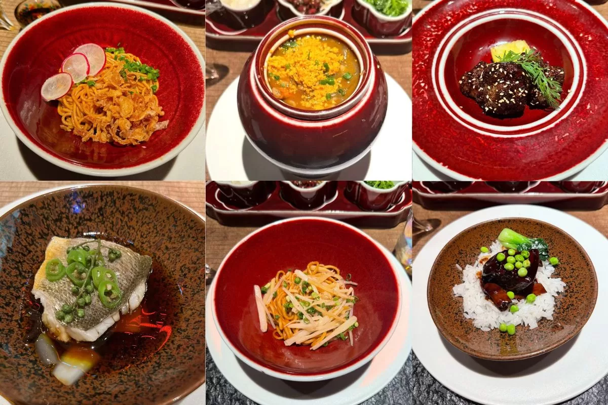 menu cung yến thượng hải