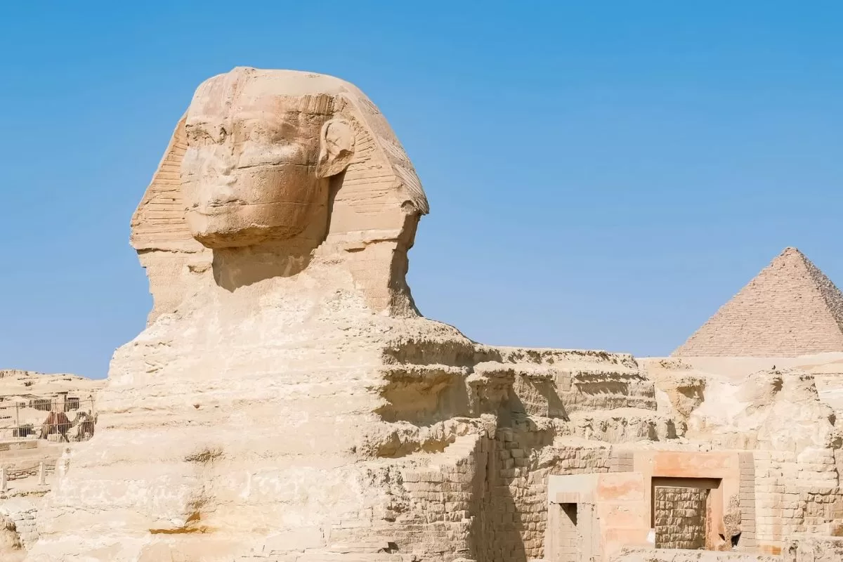 quần thể kim tự tháp Giza - tượng nhân sư (1)