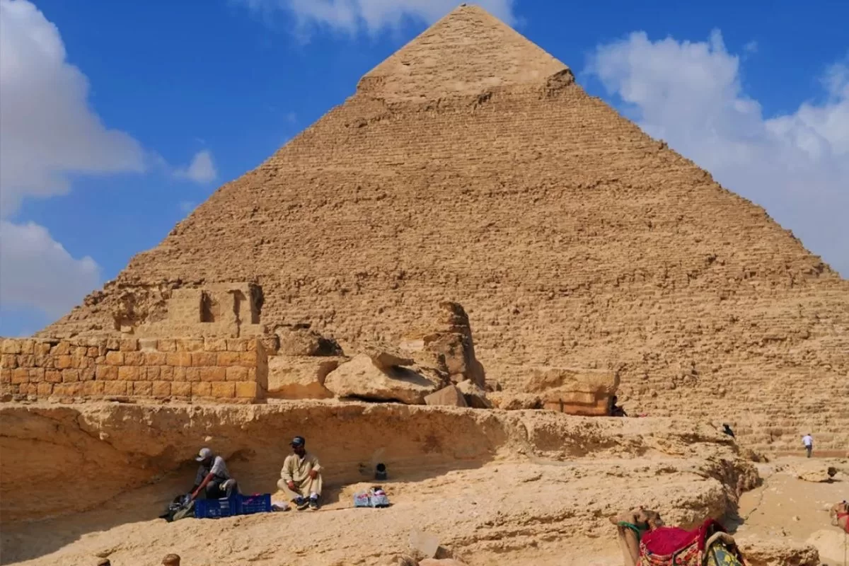 kim tự tháp Khafre - quần thể kim tự tháp Giza