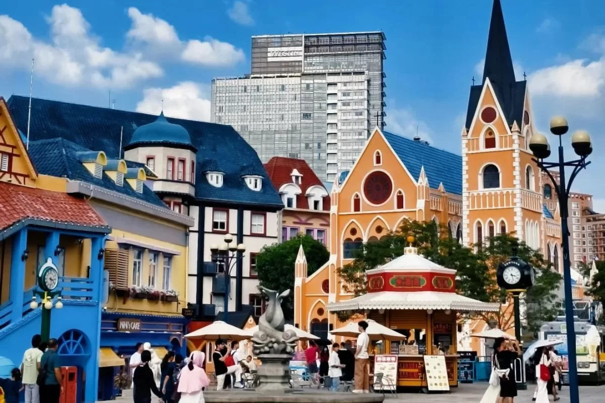 tour Thâm Quyến - Chu Hải - Quảng Châu 5n4đ - thị trấn Melania