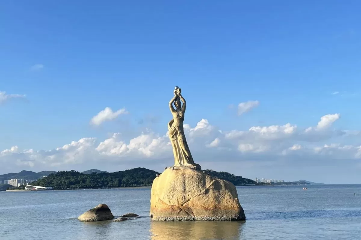 tour Thâm Quyến - Chu Hải - Quảng Châu 5n4đ - tượng mỹ nhân ngư