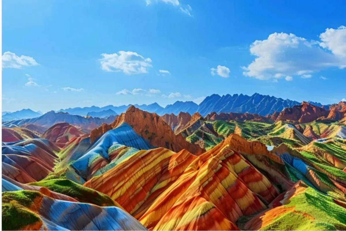 Đan Hà Trương Dịch - Cam Túc - Núi cầu vồng