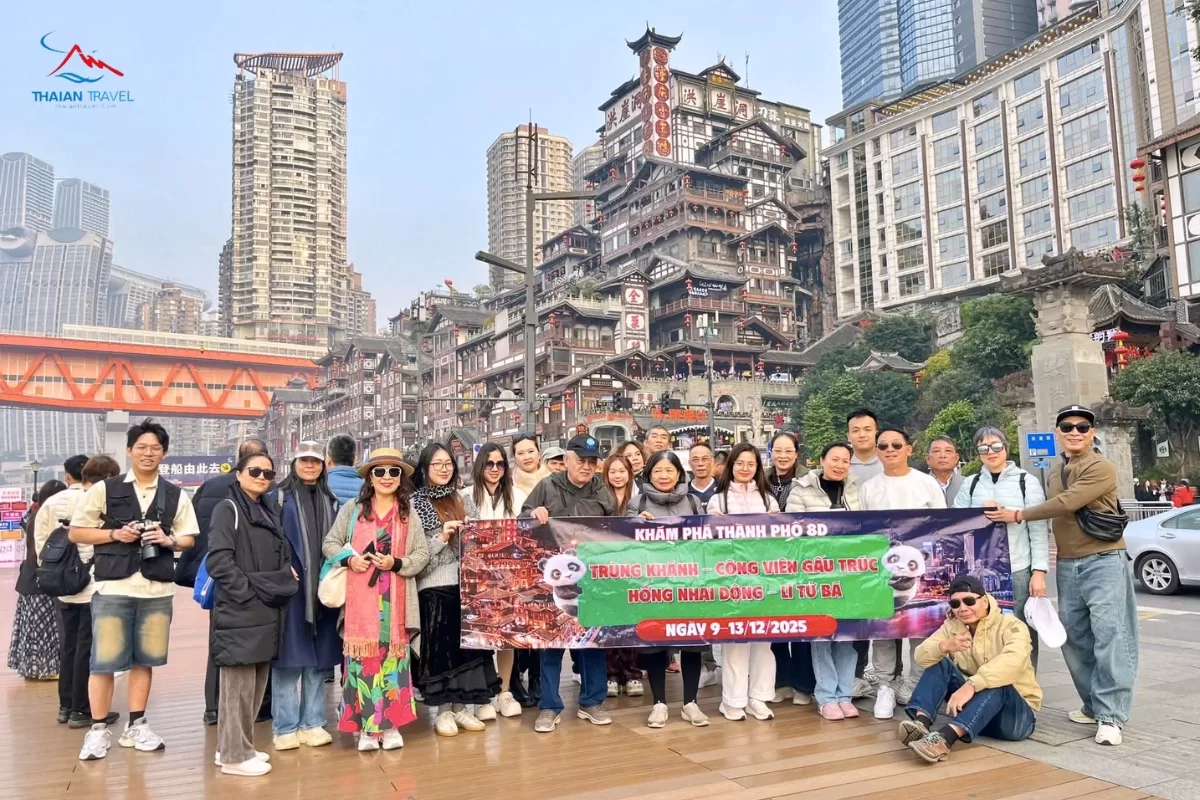 du lịch Trùng Khánh tháng 12 - Thái An Travel (2)