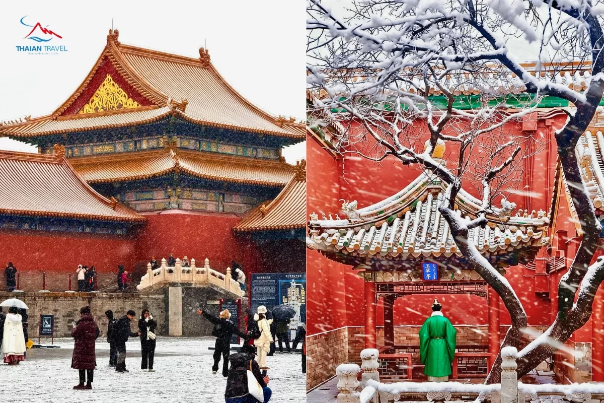 Du lịch Trung Quốc mùa đông - tour ngắm tuyết - Bắc Kinh - Vạn lý trường thành